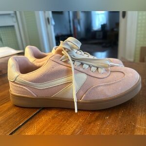 Dolce Vita Pink and Cream Sneakers